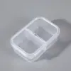 Venta Directa del Fabricante Preferido Caja de Plástico Cuadrada de Polipropileno Multiespecificación Caja para Slime Alta Calidad No Fácil de Romper Caja para Componentes