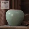 Jarrón de Cerámica Estilo Chino Nuevo de Jingdezhen, Adornos Clásicos de Celadón, Recipiente Hidropónico para Arreglos Florales de Sala de Estar, Decoración del Hogar, Envío Gratis