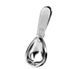 Cuchara medidora de café de acero inoxidable para hornear, cuchara medidora con escala, cuchara para azúcar, leche en polvo, condimentos, cuchara honda