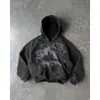 Estética Vintage Primavera Outono Impressão 3D Moda Gótica Moletons com Zíper Hip Hop Agasalho Roupas Casuais Blusa de Moletom