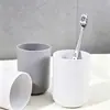 Copo de Enxaguante Bucal Estilo Japonês Simples, Copo de Escova de Dentes, Ferramentas Dentárias, Conjunto de Higiene Pessoal para Casal, Direto do Fabricante, Copo de Plástico para Banheiro