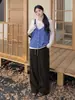 Pantalones Largos Holgados Adelgazantes Yinuo Tallas Grandes para Mujer 2026 Nueva Llegada Otoño Versátiles para el Día a Día y para Ir al Trabajo 345438