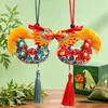 Bolsita de regalo para el Festival del Bote del Dragón, bordada a mano, nuevo modelo 2026, colgante para coche de bote de dragón, bolsita repelente de mosquitos de artemisa, producto terminado