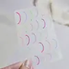 Pegatinas para uñas de diamante de cristal tomomi, modelo de colaboración exclusiva, nuevas pegatinas sencillas para uñas con decoraciones de lazo blanco