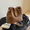 Bolsa Saco Versátil, Novo Estilo Primavera/Verão 2024, Bolsa de Ombro Transversal com Alça Larga, Bolsa de Mão Feminina, Bolsa de Mão Estilo Coreano