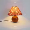 Lámpara de Mesa Nórdica de Lujo Ligero Retro de Gama Alta Decorativa de Madera Maciza Luz Nocturna Ambiental para Habitación Roble Mesita de Noche de Dormitorio