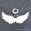 Fabricantes transfronterizos suministran alas de plumas de ángel, alas de plumas para disfraces de adultos, accesorios para la espalda y utilería para actuaciones infantiles.