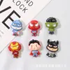 Acessórios de Resina de Personagem Herói da Marvel Desenho Animado DIY Feito à Mão Cola de Chantilly Capa de Celular Acessórios para Joias Materiais para Atacado
