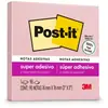 Bloco Post-it 76mm x 76mm Rosa Sal 90 Folhas.