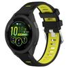 Adecuado para Jiaming Garmin Forerunner265/265S Correa de Silicona Bicolor de Sarga Pulsera de Repuesto