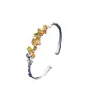 "Flor de Osmanthus" Nuevo Pulsera Floral Estilo Chino, Nuevo Diseño Primavera y Verano, Lujo Ligero, Versátil, Regalo para Novia, Accesorio de Joyería