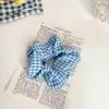 Anillo para el Pelo Estilo Pura Pasión Intestino Grueso Estilo Ins Anillo de Tela de Intestino Grueso Floral Goma Elástica Simple de Verano para Recogido Alto Accesorios para el Cabello Reductores de Edad