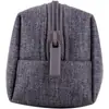 Estuche de Lona Deli 66683, Bolsa Cuadrada Pequeña de Color Sólido, Cierre de Cremallera Diseño Simple, Caja de Papelería de Gran Capacidad para Estudiantes de Secundaria y Preparatoria