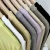 Camiseta Larga Suave de Estilo Europeo para Mujer, Top Amigable con la Piel, Principios de Primavera y Otoño 2026, Camiseta Base de Alta Gama