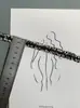 Encaje con Hilo Dorado y Plateado Estilo Chanel con Borlas para Decoración de Cuello y Puños de Suéter Accesorios DIY