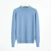 Suéter de malha de gola alta para primavera, outono e inverno para homens, camiseta básica de inverno preta, jaqueta top da moda espessa para homens