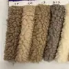 Tecido de pelúcia de alta qualidade, veludo de cordeiro de bola média 550g, veludo de cordeiro de partícula média, forro quente composto