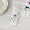 Calcetines Bajos Cortos de Verano Nuevos para Mujer, Dibujos Animados Lindos de Gatitos, Delgados, Transpirables, Versátiles, Antideslizantes, Invisibles