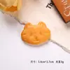 Nuevos Accesorios para el Cabello de Galleta de Dibujos Animados Artificiales DIY para Niños, Gomas para el Cabello y Pasadores, Pueden ser Accesorios de Resina DIY, Accesorios de Pegamento de Crema
