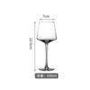 Conjunto de Taças de Vinho Tinto Taça de Vidro Estilo Europeu Brandy Taça de Vinho Criativa Pacote com 6 Pacote com 2 Vidro Vinho