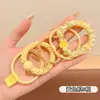 Lindos y Hermosos Scrunchies Infantiles para Niñas 2026 Nuevas Cuerdas para el Cabello de Color Dopamina Alta Elasticidad Accesorios para el Cabello No Dañinos