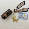 Chaveiro Popular de Ouro Puro 999 com Símbolo de Boa Sorte, Decoração para Capa de Celular, Presente para Amigos, Presente Empresarial, Atacado