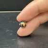Cuentas de laca no patrimoniales de 0.8 mm incrustadas con cuentas finas individuales en espiral cuentas antiguas accesorios para pulseras hechas a mano venta al por mayor de cuentas individuales