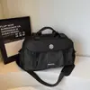 Bolsa Fitness Grande Capacidade com Separação Seco/Molhado, Compartimento Independente para Sapatos, Bolsa de Natação Expansível, Bolsa de Viagem para Viagens de Curta Distância, Mala de Viagem