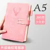 Caderno de Negócios Espesso, Caderno de Cabeça de Veado em Pele de Ovelha, Planejador A5 com Logotipo Personalizado, Caderno Simples para Atacado para a Temporada de Volta às Aulas