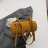 Bolsa de Axila de Luxo para Mulheres, Bolsa de Mão Estilo Almofada, Bolsa Cilíndrica para Ombro para o Dia a Dia, Moda Casual Transfronteiriça 2026 Modelo Novo