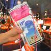 Bolsa Impermeável para Celular Espessada de Três Camadas Transparente com Touchscreen Capa Impermeável para Celular Grande Entrega Especial Bolsa Impermeável Especial para Celular