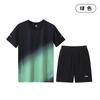 Trajes Deportivos para Hombres y Mujeres, Camisetas de Manga Corta de Verano para Fitness, Ropa de Secado Rápido para Hombres, Ropa de Bádminton, Suelta e Informal para Correr