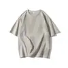 Nuevo top de verano de talla grande con estampado, moderno, versátil, japonés para hombre, cuello redondo, manga corta