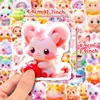 50 Lindas Pegatinas de Animales Rosas, Nuevas Pegatinas de Graffiti con Avatar 3D de Dibujos Animados, Pegatinas para Equipaje DIY