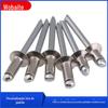 304 aço inoxidável Open pull unha contra-afundado cabeça puxando rebite decorativo prego oco rebite M3-M5