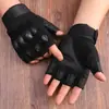 Luvas Táticas Meio Dedo para Uso Externo, Esportes de Ciclismo para Homens e Mulheres, Antiderrapantes, Fitness, Montanhismo, Treinamento, Campo de Batalha, Luvas Estilo Militar