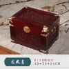 Caja de Madera de Alcanfor, Caja de Dote de Madera de Alcanfor para la Novia, Caja de Dote de Madera Maciza para Caligrafía y Pinturas, Caja de Madera para Almacenamiento de Bodas, Vintage con Cerradura