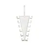 Colgador de Ropa de Doble Cara en Forma de V Estante de Almacenamiento Artefacto de Almacenamiento para Hogar Dormitorio Colgador Apilable de Múltiples Ganchos Ahorrador de Espacio Perchero para Sombreros