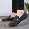 Zapatos Doug para hombre, otoño 2022, nuevos zapatos de tela de estilo coreano, zapatos para hombre, zapatos deportivos de moda, zapatos casuales sin cordones, zapatos para perezosos