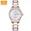 Reloj Minimalista Suizo Luminoso de Doble Calendario Cerámico Automático Mecánico Reloj de Mujer de Gama Alta Transfronterizo Impermeable