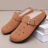 Zapatos Birkenstock para Mujer, Nuevo Estilo de Verano, Medias Zapatillas Cerradas, Zapatos Casuales sin Cordones, Zapatos Individuales de Moda al por Mayor