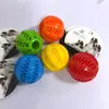 Brinquedos para Pets, Treinamento de Cães, Bola Dispensadora de Comida Anti-Engasgo, Limpeza de Dentes, Passeio de Cães, Bola de Melancia Elástica, Brinquedos de TPR Atacado