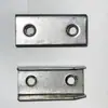 Peça de Fixação Conector Interno Tubo Quadrado Sem Solda Fivela de Fixação Embutida em Forma de U Acessórios 1520X25X30X40X50X60