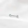 Bolas de barro Flash anillo de labio uña de labio anillo S clavo de hueso de oreja anillo de herradura Shambhala bola de diamante decoración de labio fábrica directa perforación