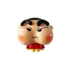 Imán Divertido de Nevera de Crayon Shin-Chan Ins Dibujo Animado Creativo Resina Tridimensional Decoración del Hogar Mensaje Pegatina Magnética