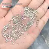 Rhinestones de Circonita Marquise Brillante para Uñas Mini Pequeños Rhinestones de Circonita con Base Plana Decoraciones para Uñas Espiga de Trigo Rhinestones Marquise Diamantes para Uñas