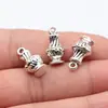 18X9.8X8.2Mm 2.6g Color Plata Antigua Comercio Exterior Accesorios DIY Incensario Colgante Peregrinación de San Diego