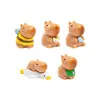 Figura de Capibara Linda para Micro-Paisajismo con Sonidos Homófonos, Accesorio Colgante para Decoración de Jardín DIY, Adorno Pequeño