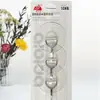 Aibida Gancho Gancho Perchero Cuadrado Transparente Gancho Adhesivo sin Taladro Gancho para Pared Puerta Cocina Trasero Venta al por Mayor