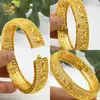 Oriente Médio Dubai pulseira de liga de cobre transfronteiriça venda quente pulseiras de areia dourada para mulheres fábrica de origem em estoque lote